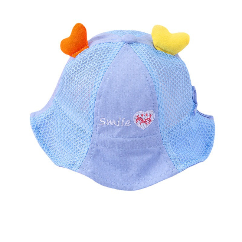 Venta al por mayor Cotton Love Sunshade Kids Fisherman Hat